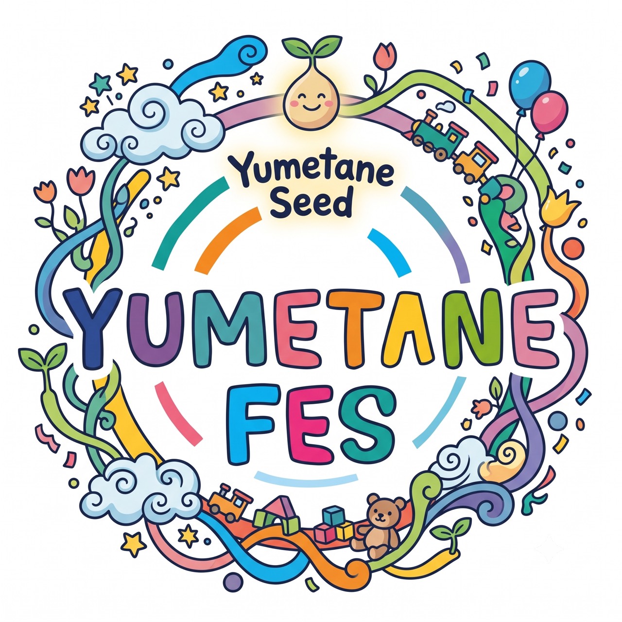 YUMETANE FES ロゴ